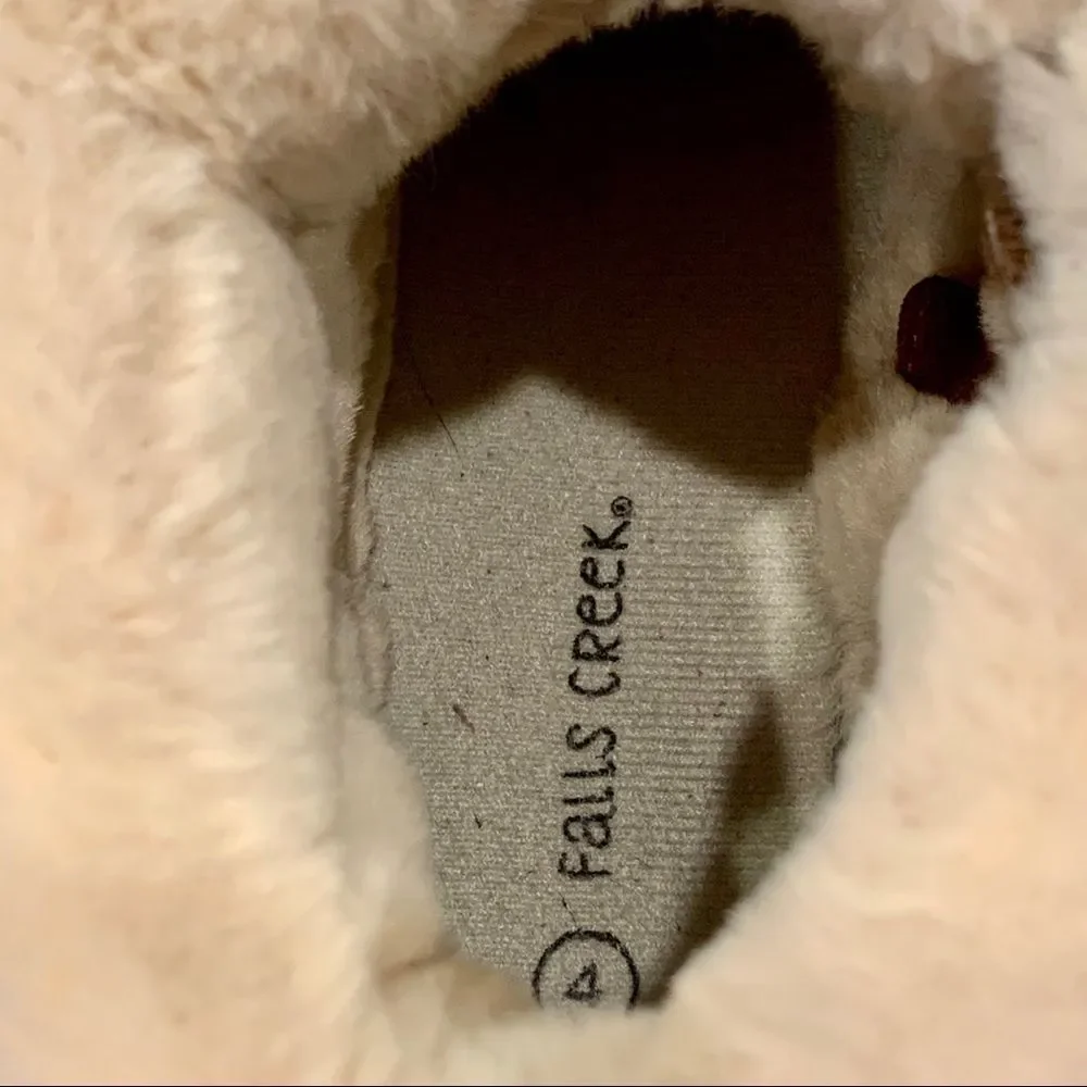 Falls Creek‎ Suede Faux Fur Boots